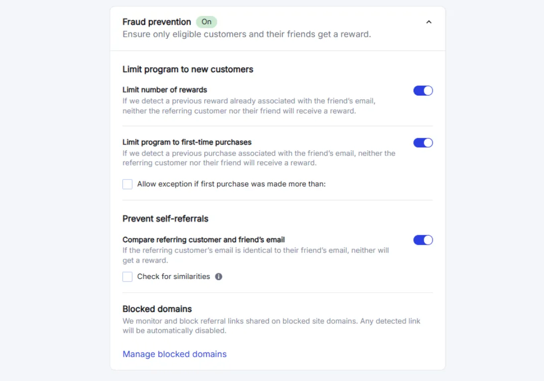 Fraud Prevention of Joy